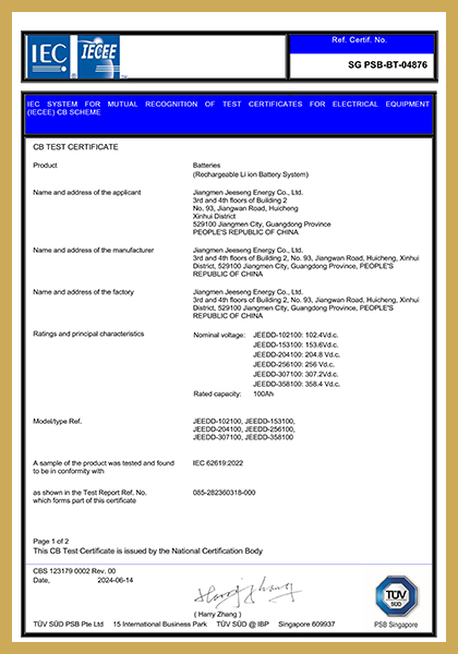 JEEDD CB IEC62619